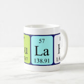 Talulah定期テーブル名mug コーヒーマグカップ (正面右)