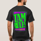 Tamの規則 Tシャツ (裏面)