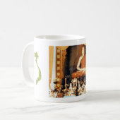 Tam中のKyの仏教寺院 コーヒーマグカップ (正面左)