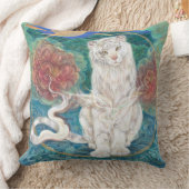 Tamaki: Divine White Tiger of the Moonlit Ring クッション (ブランケット)