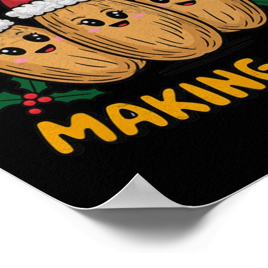 Tamaleクリームクルーのクリスマスパーティーメキシコ家族 ポスター (角)