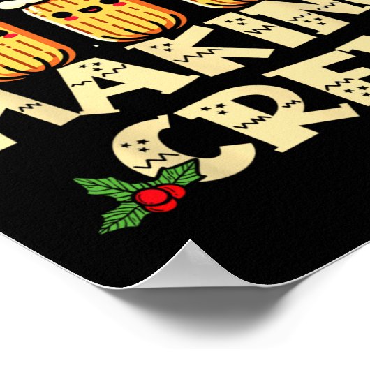 Tamale作りクルーTamaleシーズンおもしろいメキシコのクリス ポスター (角)