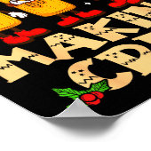 Tamale Making Crew Tamale Season Funny Mexican Chr ポスター (角)