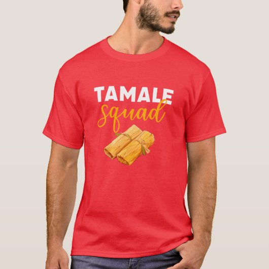 tamale meican food friends tシャツ (正面)
