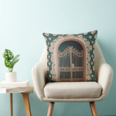 Taman Gate Relief 3D Batik Motif クッション (椅子)