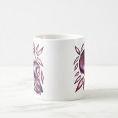 Tamanduaか木のアリクイのアートワークのマグ コーヒーマグカップ (中央)