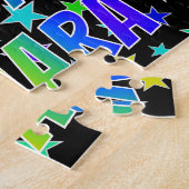 「TAMARA」名、おもしろい「ハッピーバースデー」 ジグソーパズル (側面)