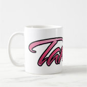 Tamara faded pink Tasse Teetasse Kaffeetasse コーヒーマグカップ (左)