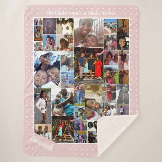 Tamarah Sherpa Blanket シェルパブランケット (正面)