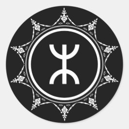 Tamazgha - The land of Amazights Sticker ラウンドシール
