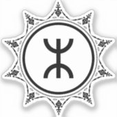 Tamazgha - The land of Amazights Vinyl Sticker シール (正面)