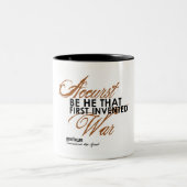 Tamburlaine戦争の引用文 ツートーンマグカップ (中央)