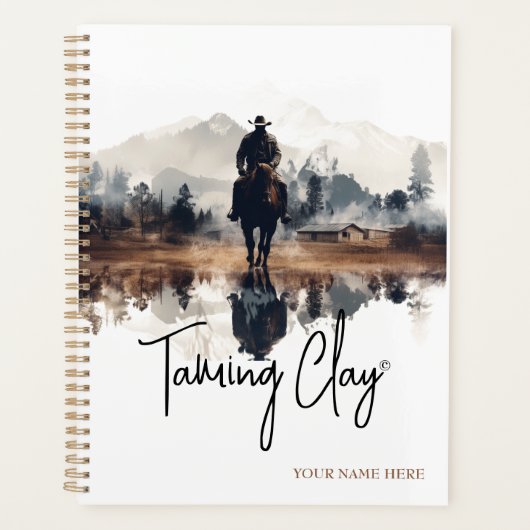 Taming Clay©デイリー/月次プランナー プランナー手帳 (正面)