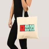 Tamla周期表名トートバッグ トートバッグ (正面(商品))