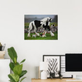 「Tamlin & The Pups」 ポスター (ホームオフィス)