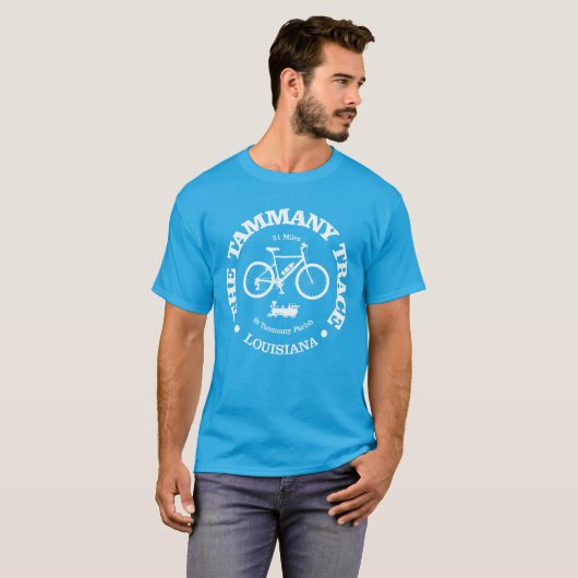 Tammanyトレース(サイクリング) Tシャツ (正面フル)