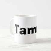 Tammyのマグ コーヒーマグカップ (正面左)