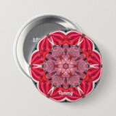 TAMMY ～ホワイトピンクグリーンきらきら光る～ 缶バッジ (正面&裏面)