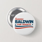 Tammy Baldwin 缶バッジ (正面&裏面)