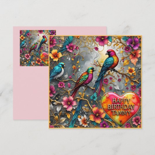 TAMMY ~ Happy Birthday ~ Bright Birds ~ (正面/裏面)