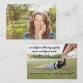 tammysの先輩カード コーリングカード (正面/裏面)