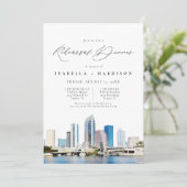 TAMPAウォーターカラースカイラインフロリダリハーサルディナー 招待状 (スタンド正面)