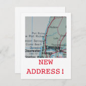 Tampa新しい住所のお知らせ 案内ポストカード (正面/裏面)