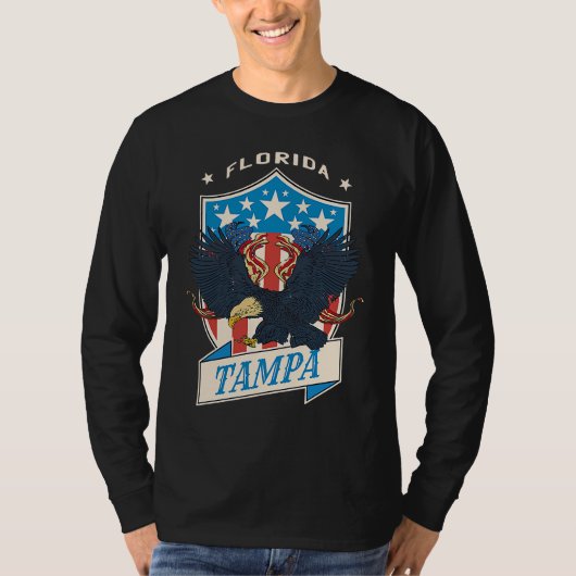 Tampa City National Florida Day Tシャツ (正面)