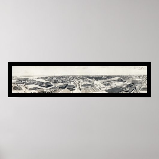 Tampa, FL写真1913 ポスター (正面)