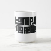 Tampa - Florida コーヒーマグカップ (中央)
