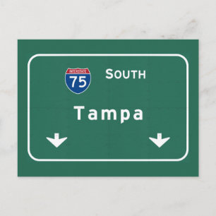 Tampa Florida fl州間高速道路Freeway : ポストカード
