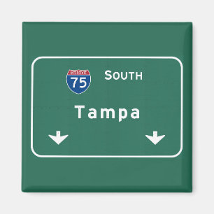 Tampa Florida fl州間高速道路Freeway : マグネット