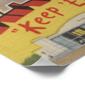 Tampa, Florida -Mac・ディル・フィールドからの挨拶 ポスター (角)