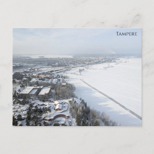 Tampere in Winter ポストカード (正面)