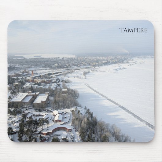 Tampere in Winter マウスパッド (正面)
