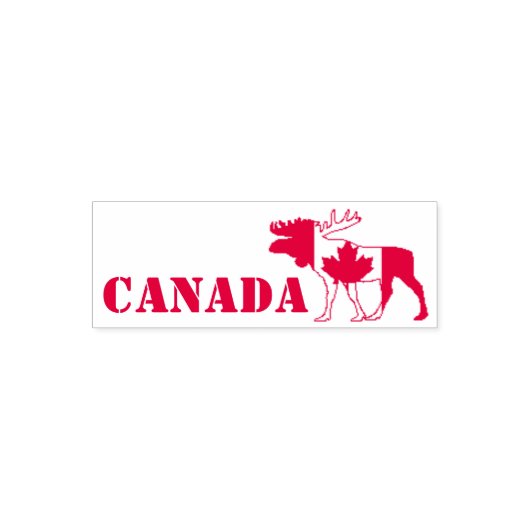 Tampon encreur CANADA セルフインキングスタンプ (デザイン)
