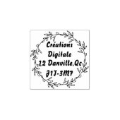 Tampon encreur en bois ラバースタンプ (インプリント)