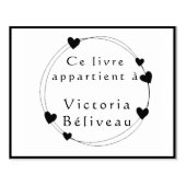 Tampon Encreur Grand logo personnalisé sur mesure ラバースタンプ (インプリント)