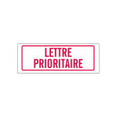 Tampon Lettre Prioritaire セルフインキングスタンプ (デザイン)