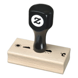 Tampon météo ラバースタンプ