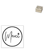 Tampons Encreurs Merci, Minimaliste ラバースタンプ (押印)