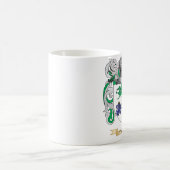 Tamsの家紋(紋章付き外衣) コーヒーマグカップ (中央)