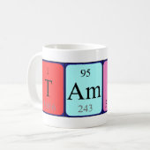 Tamsin定期テーブル名mug コーヒーマグカップ (正面左)