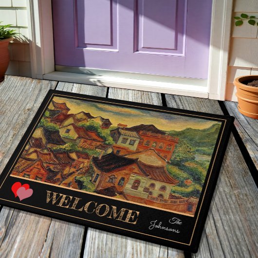 Tamsui & Chen Cheng-Po /台湾 – ヴィンテージハウスマット ドアマット