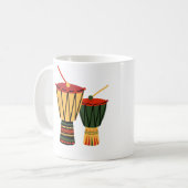 Tamtam africain コーヒーマグカップ (正面左)