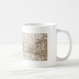 Tamworthの古い地図のマグ コーヒーマグカップ