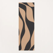 TanとBlackのEbbとFlow 4 ヨガマット (正面)