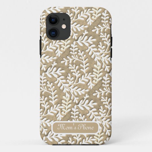 Tanとwhite iPhoneケース Case-Mate iPhoneケース (裏面)