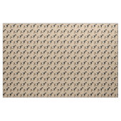 Tan上のナイジェリア矮性乳製品庫 ファブリック (ヤード)