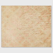 Tan上の草書体と映画 ラッピングペーパー (フラット)